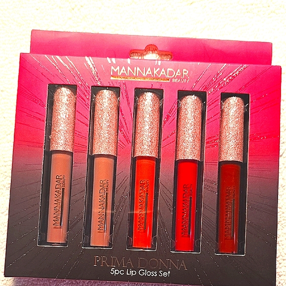 Manna Kadar Other - Manna Kadar Pink and Red Lip Balm & Gloss Collection